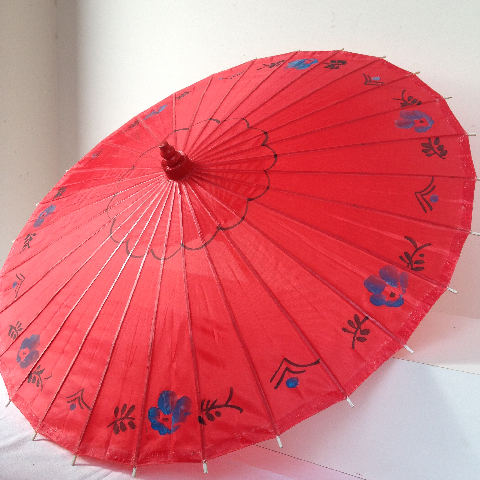 UMBRELLA, Asian - Red